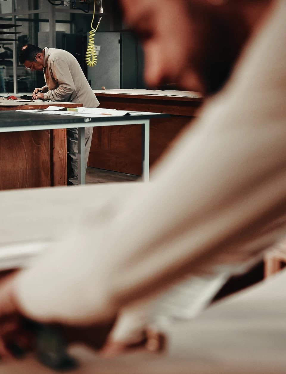 Italian interior manufacturing — design definition phase at Barberini Interiors