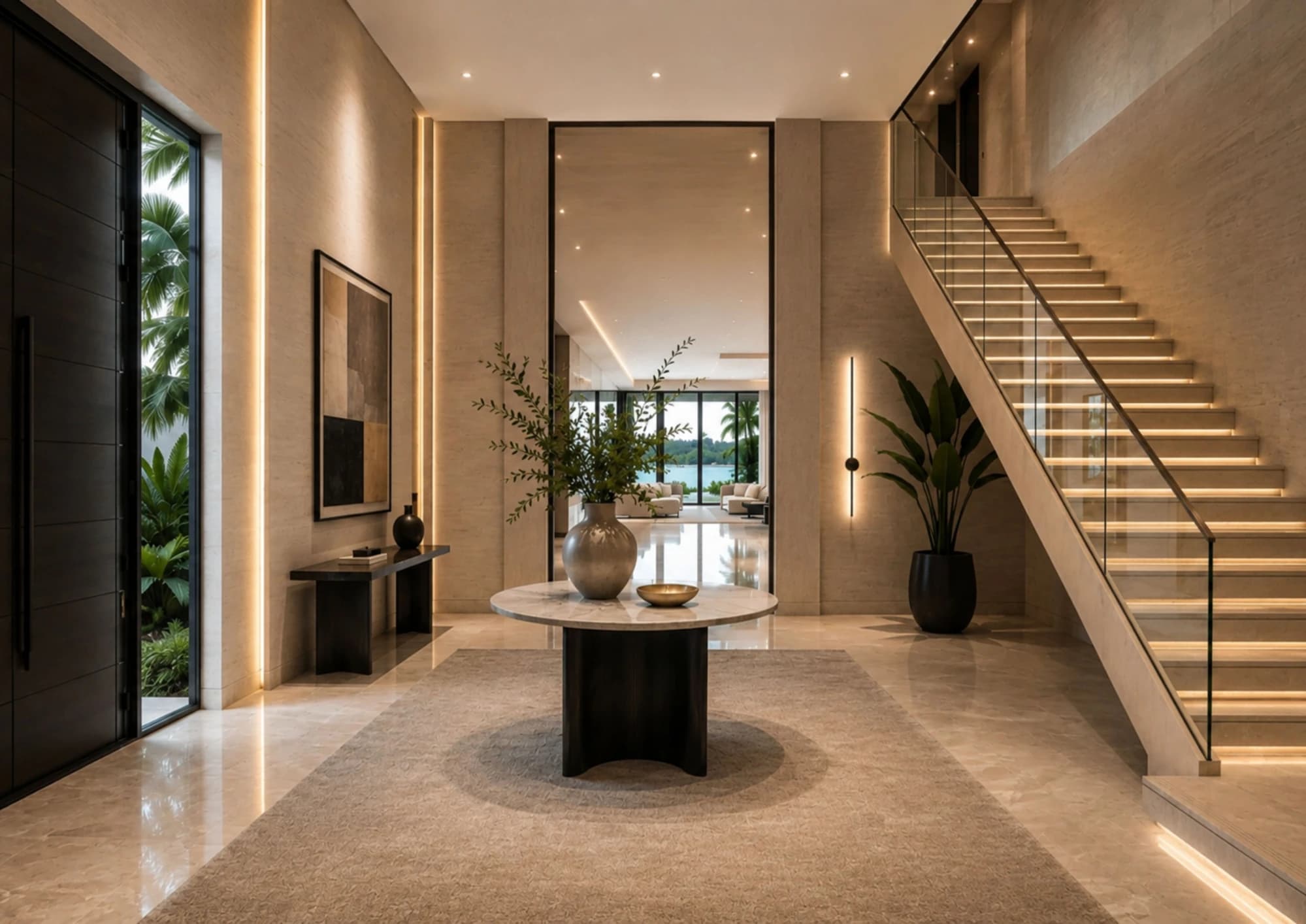 sculptural-entrance-hall-with-contemporary-staircase-and-bespoke-interior-details