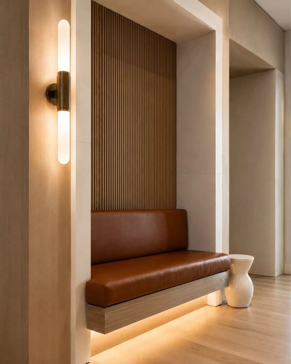 contemporary-golf-club-hallway-with-integrated-lighting-and-custom-joinery-barberini-interiors